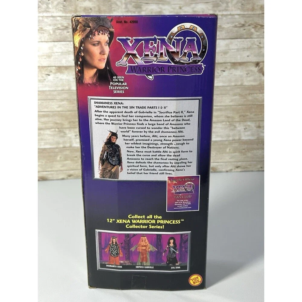 Shamaness Xena “Sin Trade” Warrior Princess 12” Collector Series Doll 1999